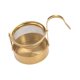 thumbnail image 3 of Colador De Té Giratorio, Portátil, Resistente, Giratorio, Para Sala De Estar, Oficina, Hotel, Dorado, 3 of 5
