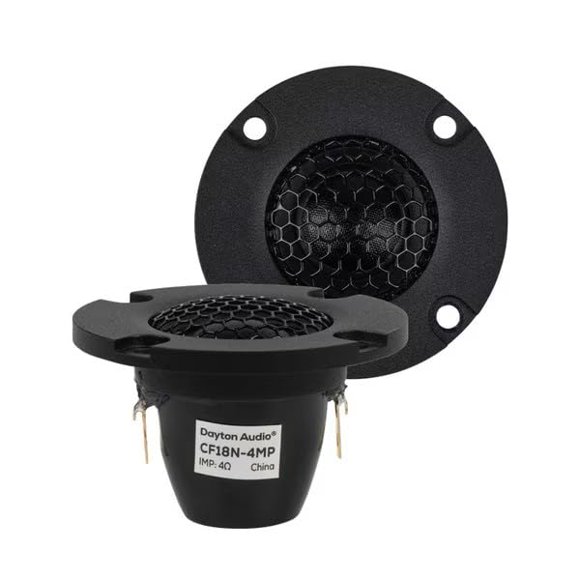 Tweeter Dayton Audio CF18N-4MP 3/4" Fibra de Carbono 4 Ohmios