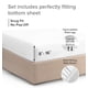 thumbnail image 3 of Sábana ajustable CGK Unlimited Hotel Luxury Queen White, 3 of 6