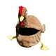 thumbnail image 4 of Cubierta De Casco De Motocicleta Con Forma De Pavo, Cubierta De Casco Divertido Universal De Felpa Suave, 4 of 5