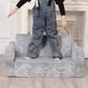 thumbnail image 3 of Silla infantil MOMCAYWEX extra ancha que brilla en gris oscuro, 3 of 6