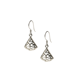 thumbnail image 2 of Aros Colgantes Triángulo Calado Plata 925, 2 of 3