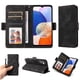 thumbnail image 1 of Carcasa FOXDOCK Samsung Galaxy A14 5G de cuero PU, diseño acolchado clásico, protección contra caídas y rayones, 1 of 5