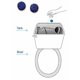 thumbnail image 3 of Tanque para inodoro Blue Streak Pro 200 de Dye Tablets New Resources Group, 3 of 4