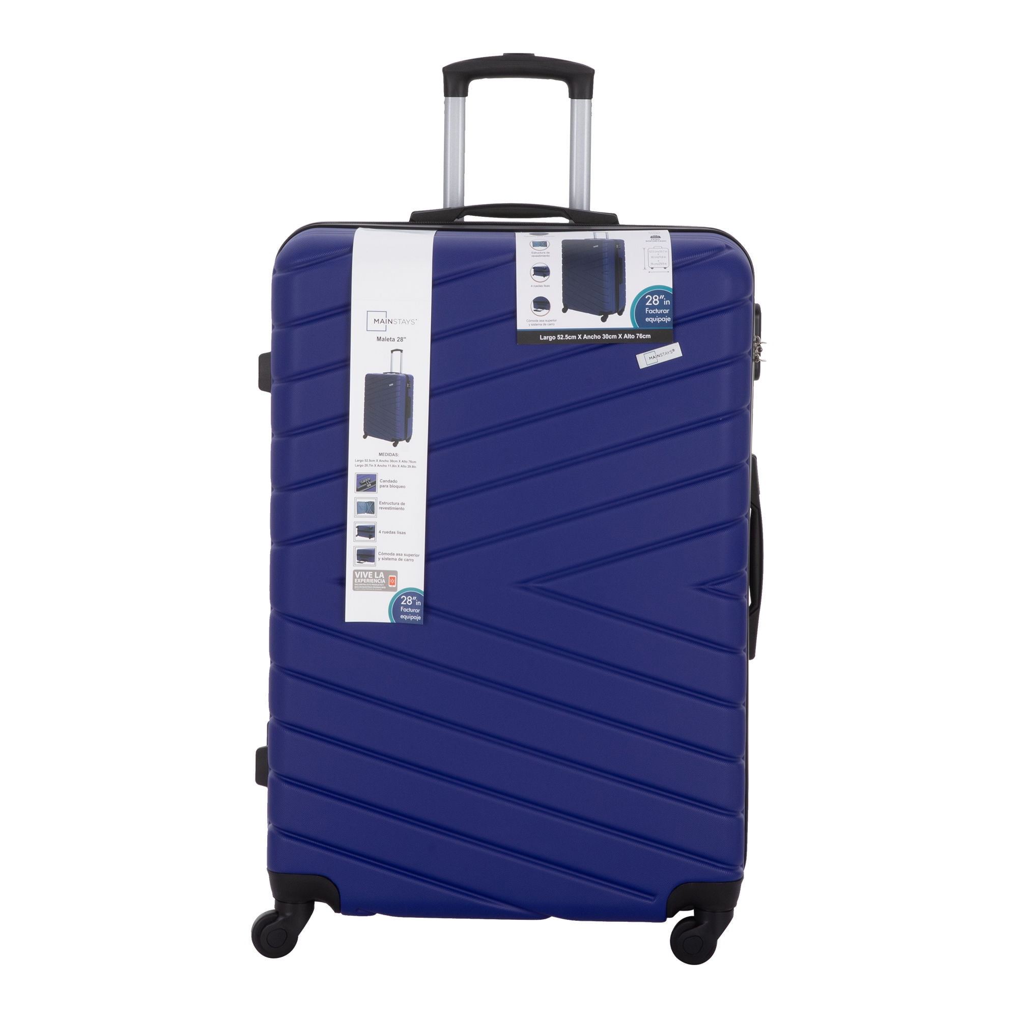 Maleta Abs 28p Azul Mainstays