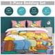 thumbnail image 5 of x506 The Simpsons 3-Piece Bedding Set Warm And Comfortable Soft Duvet Cover Bed Set with 1 Duvet Cover And 2 Pillowcases for Bedroom b506, 5 of 5