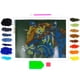 thumbnail image 3 of Póster Gemstone Painting Dazz 3D Geo Tiger de 23 x 30 cm con accesorios, 3 of 7
