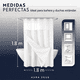 thumbnail image 4 of Cortina De Baño Diseño Impermeable + Forro Y 12 Ganchos Aura Zeus blanco, 4 of 10