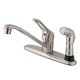thumbnail image 1 of Grifo Kingston Brass Wyndham de una sola manija en forma de aro con rociador, 1 of 1