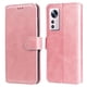 thumbnail image 1 of Funda Billetera para Xiaomi 12 con Porta Tarjetas y Soporte Ajustable Rosa, 1 of 6