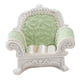 thumbnail image 3 of 1:12 Casa De Muñecas Sofá Individual De Lujo Decoración Realista En Miniatura 3,9 X 3,3 Pulgadas Verde Claro, 3 of 5