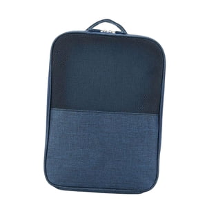 Magideal - Organizador De Almacenamiento De Zapatos De Viaje, Bolsa De Almacenamiento, Accesorios De Viaje, Multifunción, A Prueba De Polvo, Para Maleta Unisex, Azul Oscuro