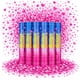thumbnail image 1 of Cañones de Confeti PARTY GLITS Rosa en Forma de Corazón (Pack de 6), 1 of 7