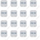 thumbnail image 5 of Almohadillas para electrodos TENS Unit TENS 7000, paquete de 16 con funda de transporte, 5 of 9