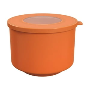 Coza - Contenedor 1L De Plastico Hoop Naranja