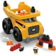 thumbnail image 3 of Camión volquete grande Toy Mega Bloks Cat con 25 bloques durante más de 1 año, 3 of 3