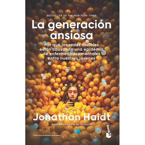 Libro La generación ansiosa - Jonathan Haidt