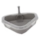 thumbnail image 3 of Bandeja De Arena Para Gatos Con Pala Bandeja De Arena Para Gatos Triangular Bandeja De Arena Duradera Para Gatos Gris, 3 of 5