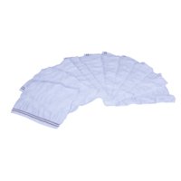 Ioensy - 10X Pañal De Tela Para Adultos Elástico Lavable Bolsillo Para Adultos Pañal Cintura 50Cm-140Cm