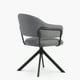 thumbnail image 4 of Silla Home Office Stanford Giratoria Gris Oscuro, 4 of 6