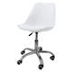 thumbnail image 1 of Silla De Escritorio Tulip Eames Acolchada Giratoria Blanca, 1 of 5