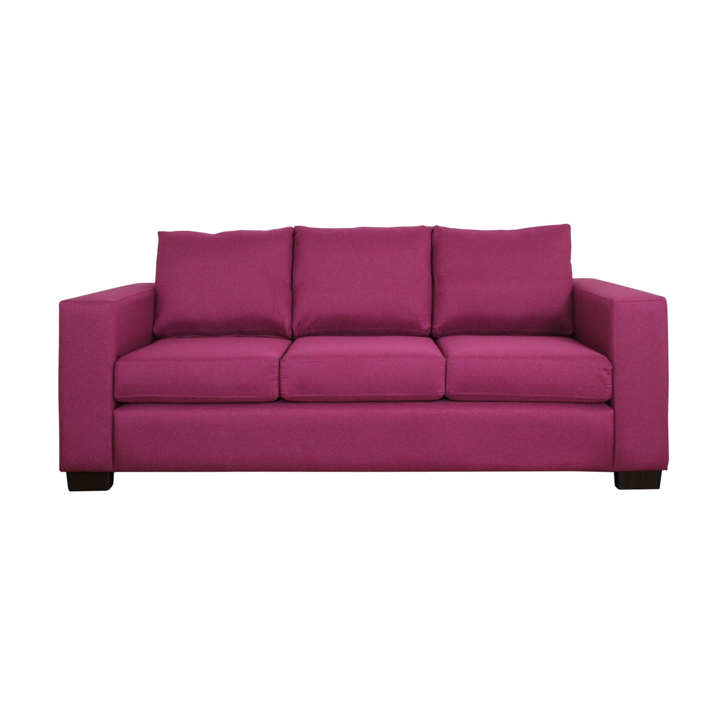Living Store - Sofá 3 Cuerpos Chelsea 200 Cm Tela Violeta
