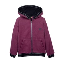 Pillin - Polerón Niño Térmico Con Cierre Y Gorro Burdeo