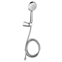Doer - Juego De Ducha 3 Funciones Anticalcáreo, 1,5Mt Cromado