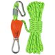 thumbnail image 5 of Polea Trinquete Cuerda Suspensión Tensor De Cuerda De Viento Reflectante Para Acampar Senderismo 6 Mm 5 M Verde Claro, 5 of 5