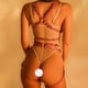 thumbnail image 2 of Fashion Women's Harness Bra Leather BodySuit Garter Belt Sexy Goth Erotic Suspender Cage Waist Bdsm Bondage Lingerie Adult Strap, 2 of 3