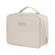 thumbnail image 1 of Bolsa De Maquillaje Portátil Impermeable De Cuero PU Bolsa De Almacenamiento Para Regalo Cosmético Hogar Beige, 1 of 5