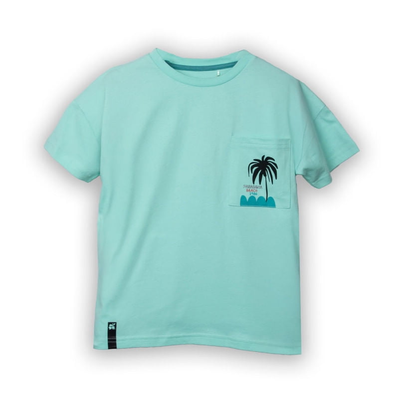 Polera Niño Aqua Pillin