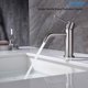 thumbnail image 3 of Grifo de lavabo de baño JXMMP de níquel cepillado de una sola manija, 3 of 6