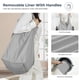 thumbnail image 4 of Cesto de ropa STO STO de 2 secciones, 100 L, con bolsa de forro extraíble, 4 of 7