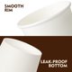 thumbnail image 3 of Vasos de café desechables de papel YEEHAW, 240 ml, 1000 unidades, color blanco, 3 of 7