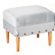 thumbnail image 1 of Poufs Provenza Tachas Felpa 04 Gris, 1 of 5