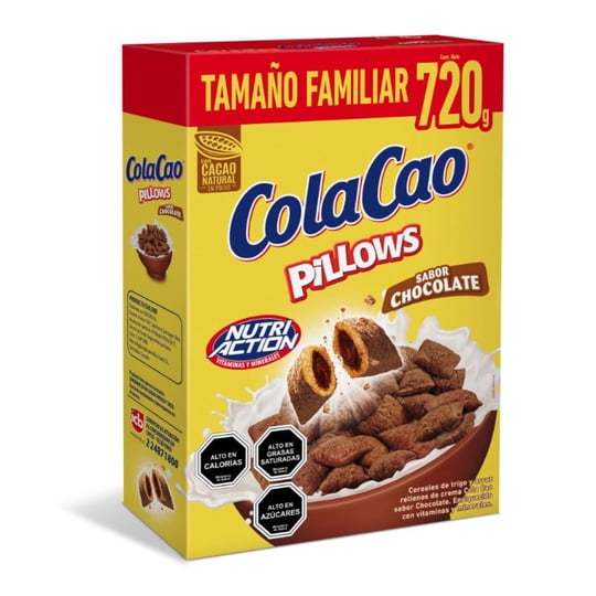 Cereal Chocolate Pillows 720 g Cola Cao