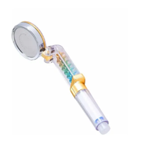 Genérico - Cabezal Mango Ducha Challa Eleva Presión Regulable Calidad Plateado