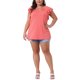 thumbnail image 2 of Agnes Orinda Blusas de Verano para Mujer Tallas Grandes Cuello en V con Muesca Mangas con Volantes Blusa Casual 1X Naranja, 2 of 6