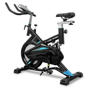 Live Up - Bicicleta Spinning Gris/Azul Yb-9800