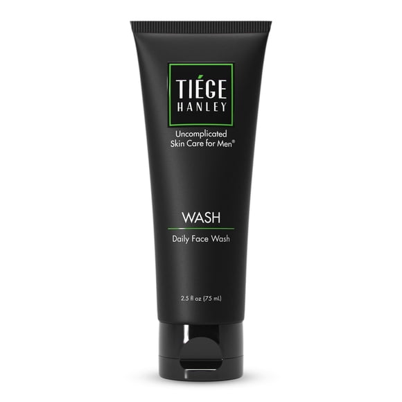 Jabón facial Tiege Hanley Daily Gentle, sin fragancia, 75 ml, para hombre