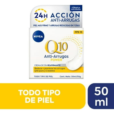 Crema Antiarrugas Q10 Plus Día Caja 50 G Nivea