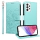 thumbnail image 1 of Funda Cartera para Samsung Galaxy A53 5G Perro Cachorro Grabado con Tarjetas Soporte Correa Verde, 1 of 6