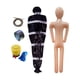 thumbnail image 5 of Decoración De Halloween, Cadáver Falso Aterrador Para Fiestas, Decoraciones Colgantes, Bolsa Negra De Cuerda Marrón, 5 of 5