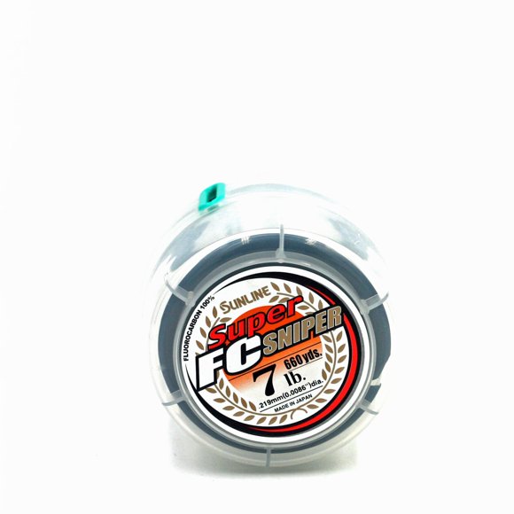 Línea de Pesca Sunline 7 lb 604 m Fluorocarbono Transparente