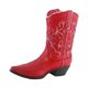 thumbnail image 3 of Jarrón De Resina Con Forma De Bota De Vaquera, Bonito Jarrón De Flores Secas Para Estantería De Libros De Granja, Color Rojo, 3 of 5