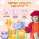 thumbnail image 3 of Crayones giratorios TinyGeeks 12 unidades, lavables y no tóxicos, 3 of 6