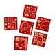 thumbnail image 1 of 6 Sobres Rojos De Año Nuevo Cuadrados Pequeños Regalos Hongbao Sobres De Dinero De La Suerte Estilo E, 1 of 3