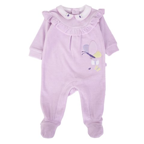 Osito Bebé Niña Malva Pillin