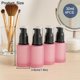 thumbnail image 2 of Set de 4 Dispensadores de Bomba Doromy de Vidrio Esmerilado Rosa 30ml, 2 of 6